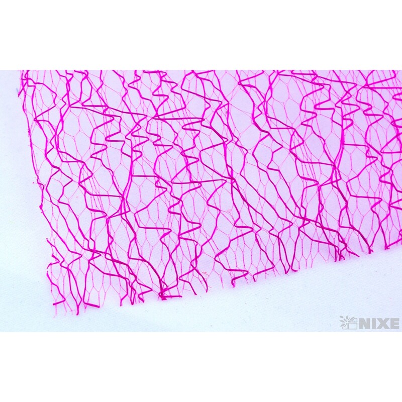 SPIDER ORGANZA 38cmx10yd*RŮŽOVÁ TM. 27