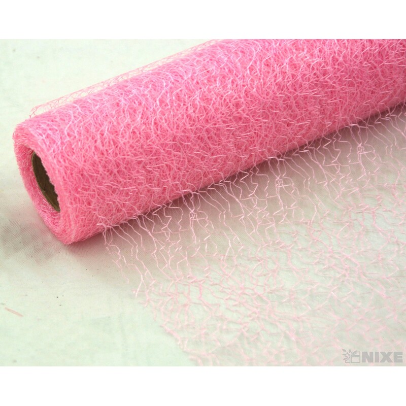 SPIDER ORGANZA 38cmx10yd*RŮŽOVÁ 029