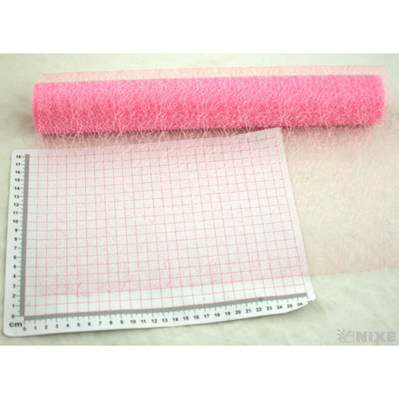 SPIDER ORGANZA 38cmx10yd*RŮŽOVÁ 029