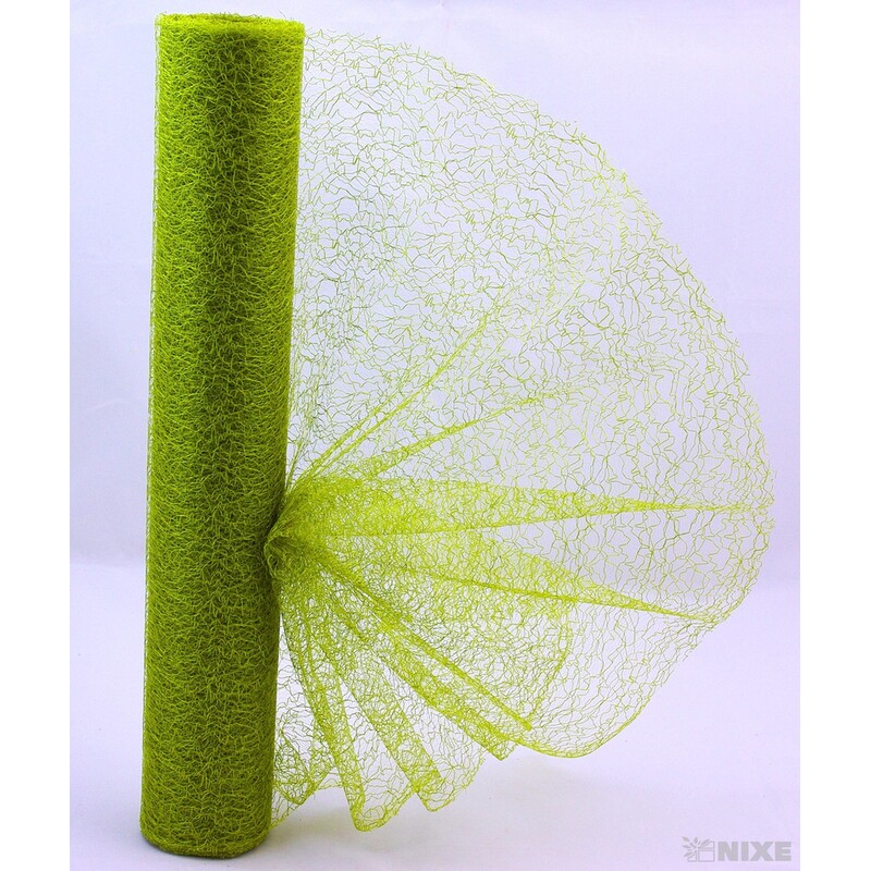 SPIDER ORGANZA 38cmx10yd*ZELENÁ 040