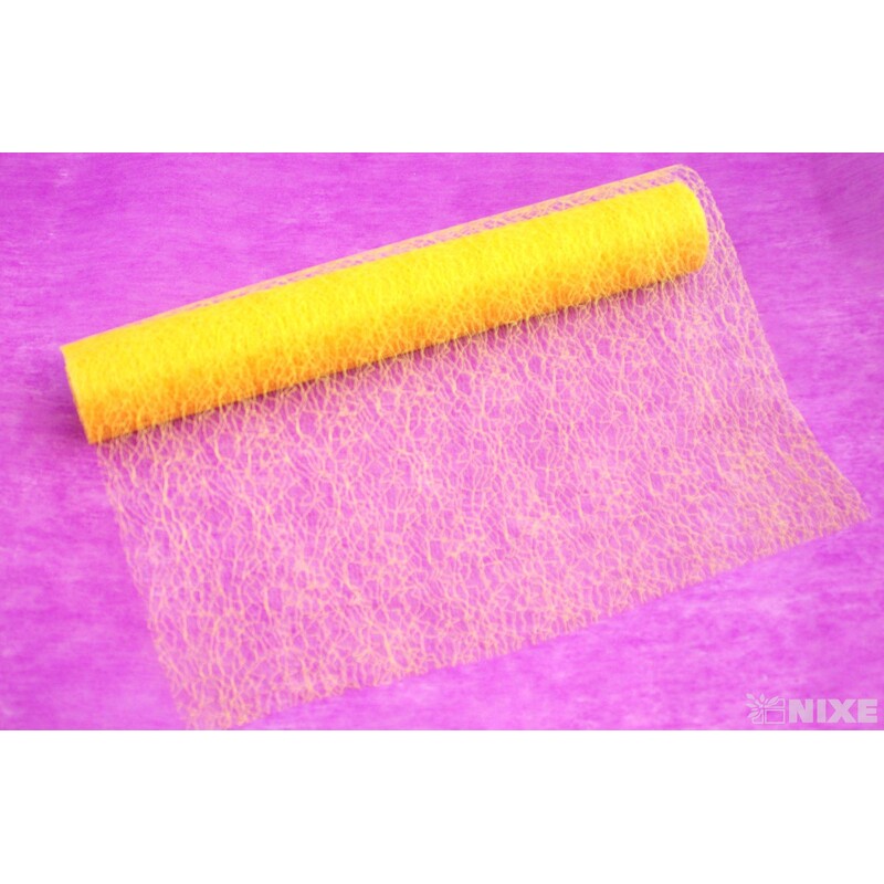 SPIDER ORGANZA 38cmx10yd*ŽLUTÁ 20