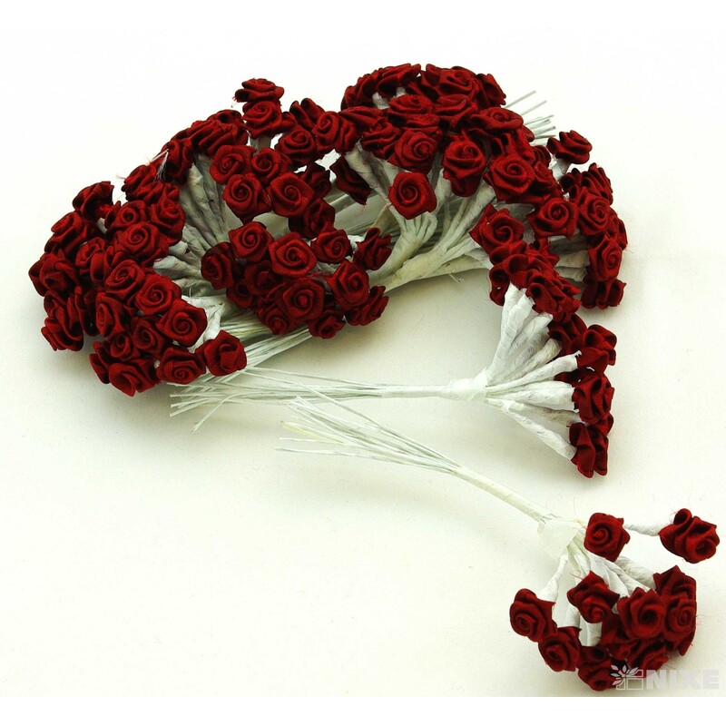 KYTIČKA SVAZEK 1x10cm 12ks 12sv*BORDOVÁ