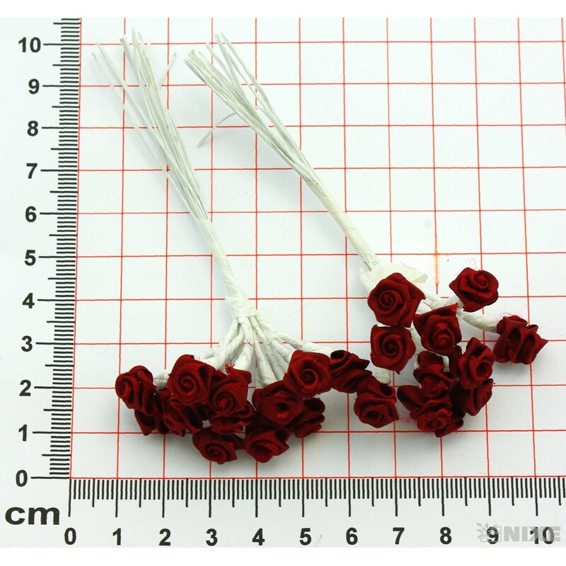 KYTIČKA SVAZEK 1x10cm 12ks 12sv*BORDOVÁ