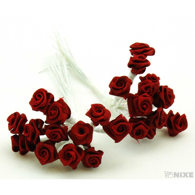 KYTIČKA SVAZEK 1x10cm 12ks 12sv*BORDOVÁ