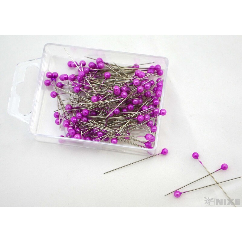 ŠPENDLÍK 4mmx4cm 144ks*FIALOVÁ