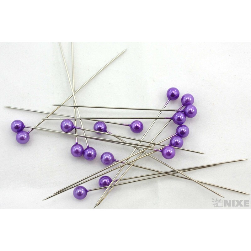 ŠPENDLÍK 6mmx4cm 144ks*FIALOVÁ V+