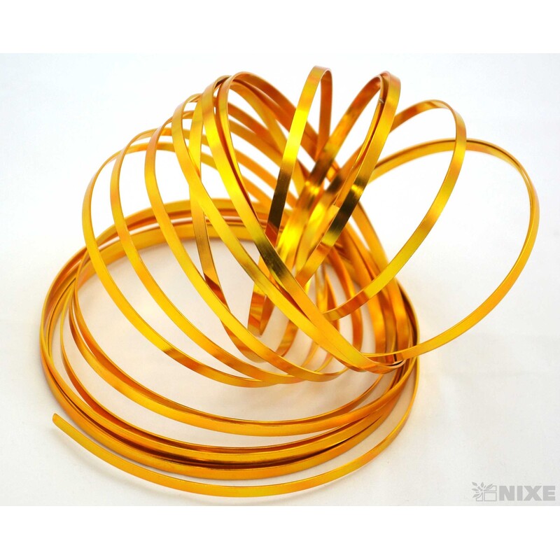 DRÁT FLAT AL 5mmx10m*ZLATÁ