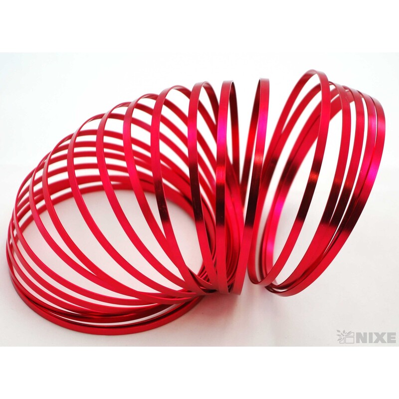 DRÁT FLAT AL 5mmx10m*ČERVENÁ