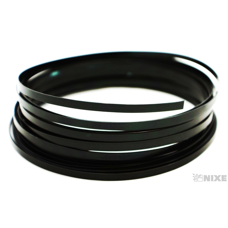 DRÁT FLAT AL 5mmx10m*ČERNÁ