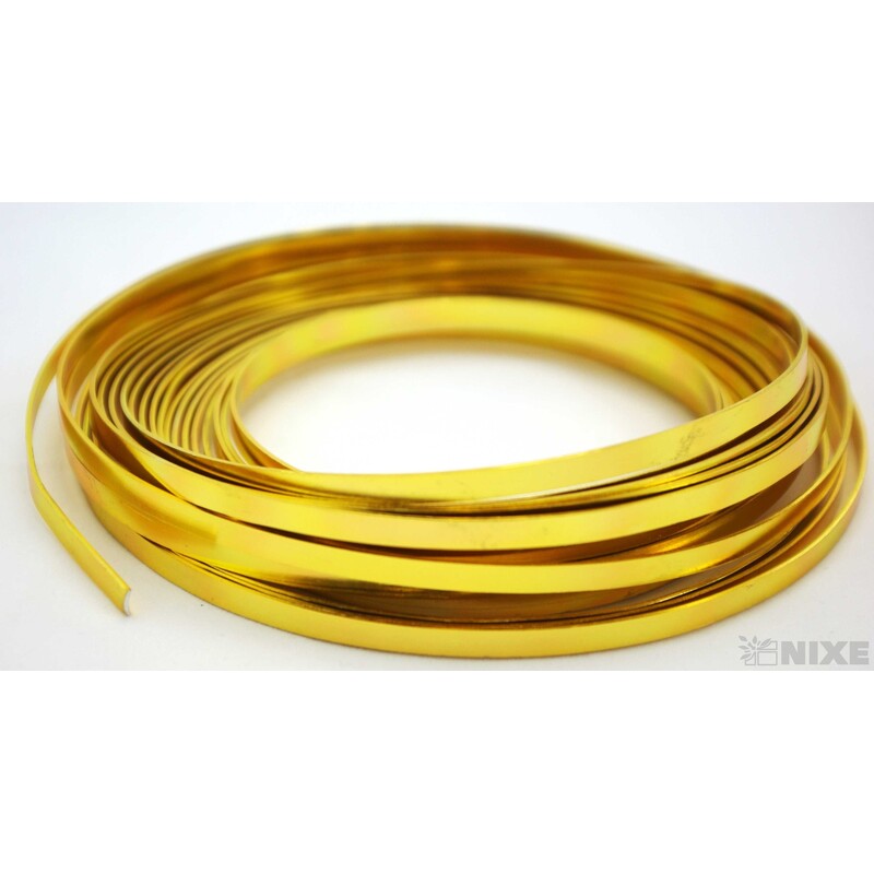 DRÁT FLAT AL 5mmx10m*ZLATÁ SV.