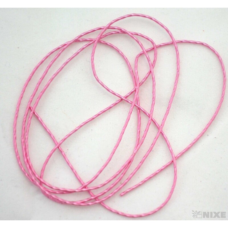 DRÁT BOUILLON 1,5mmx1m*RŮŽOVÁ