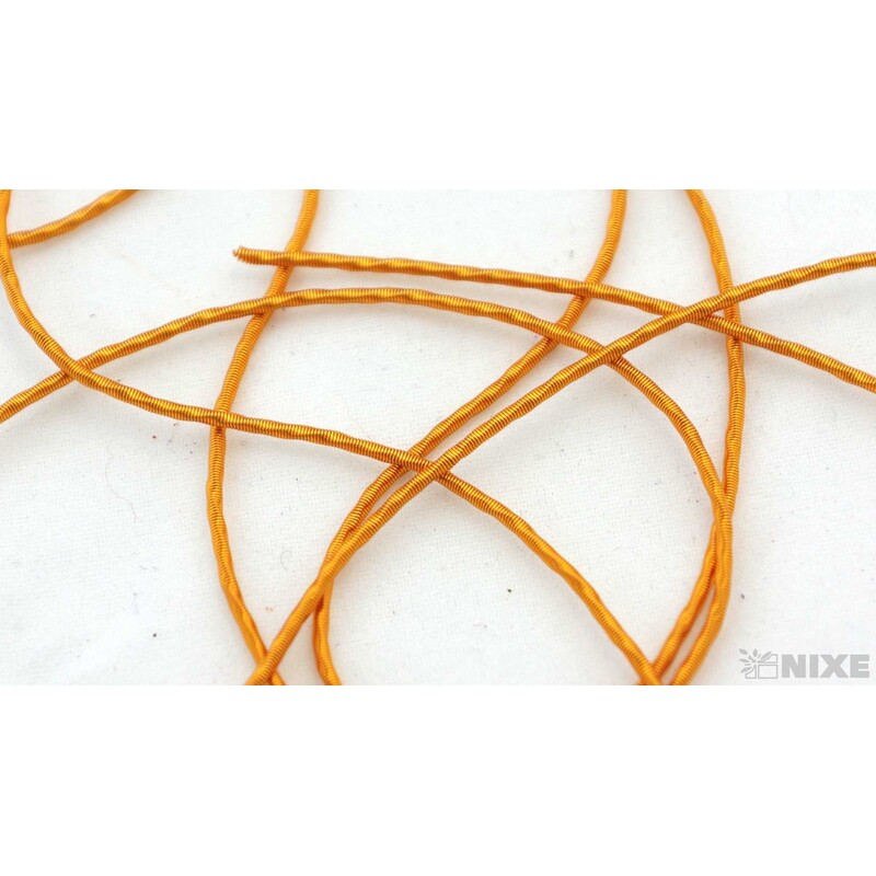 DRÁT BOUILLON 1,5mmx1m*ŠAFRÁNOVÁ