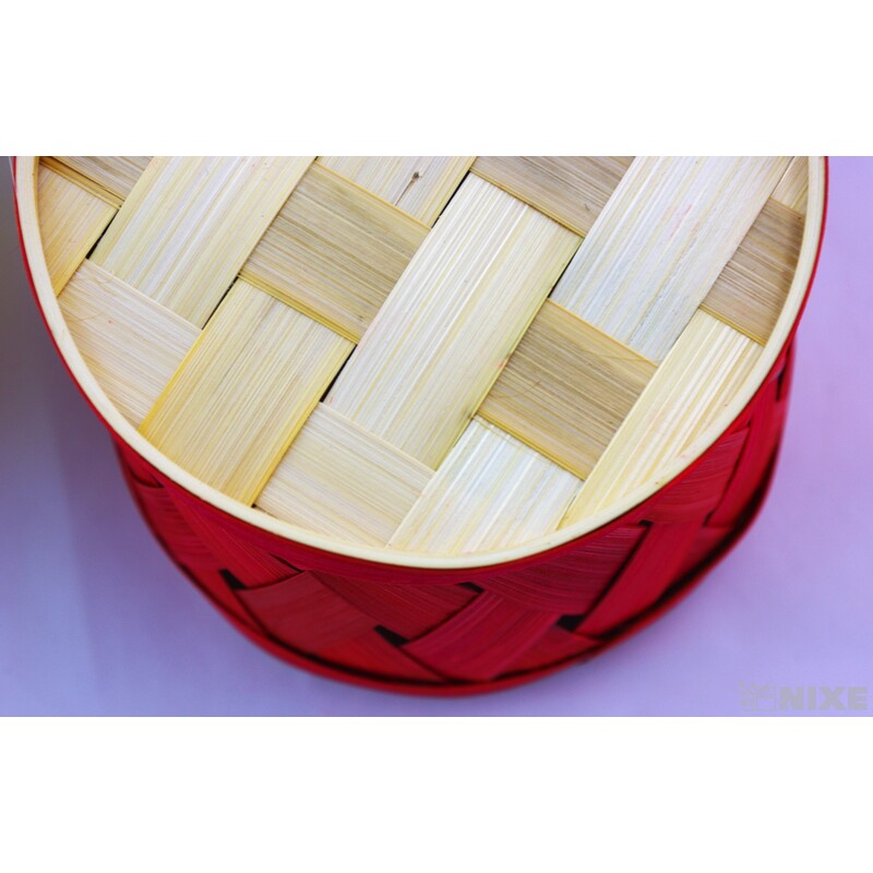 KVĚTNÍK PROUTĚNÝ 11,5x13cm*MIX BAREV