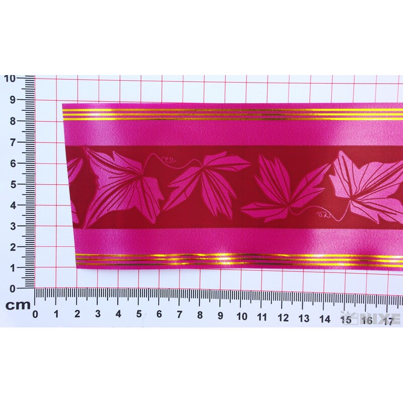 POHŘEBNÍ PÁSEK 80mmx50yd TISK*VÍNOVÁ