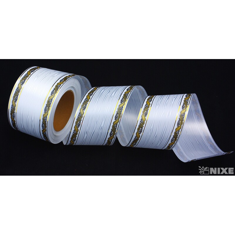 POHŘEBNÍ PÁSEK 80mmx50yd TISK*BÍLÁ