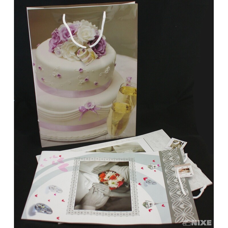 TAŠKA LAMIN V MIX 44x32x10cm*