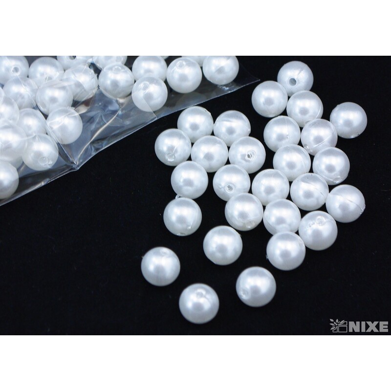 KORÁLKY 10mm cca 104ks*PERLEŤ