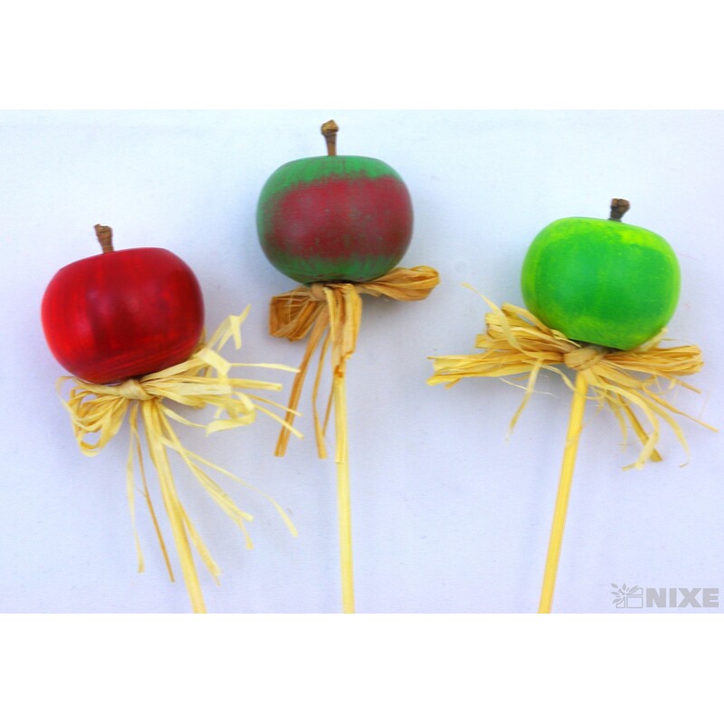 ZÁPICH JABLÍČKO 12ks 3x23cm*MIX BAREV