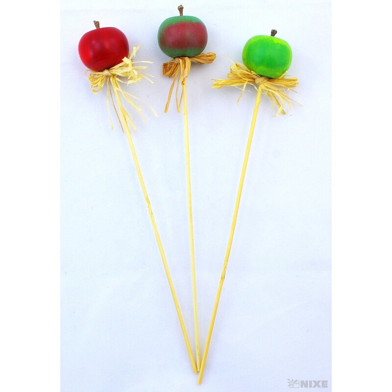 ZÁPICH JABLÍČKO 12ks 3x23cm*MIX BAREV