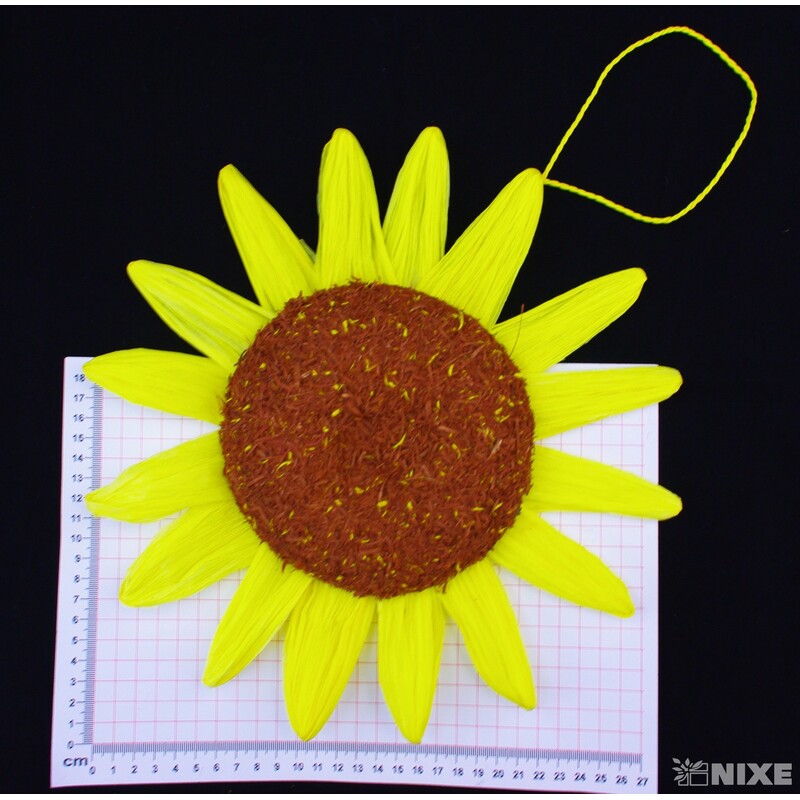 ZÁVĚS SLUNEČNICE 29x44cm*ŽLUTÁ