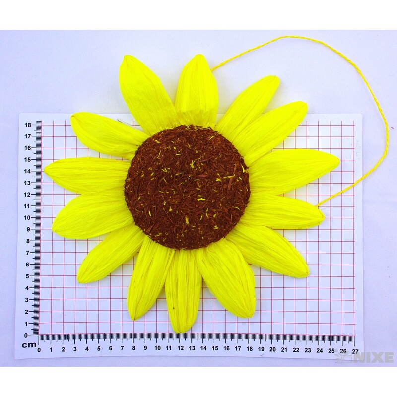 ZÁVĚS SLUNEČNICE 25x33cm*ŽLUTÁ