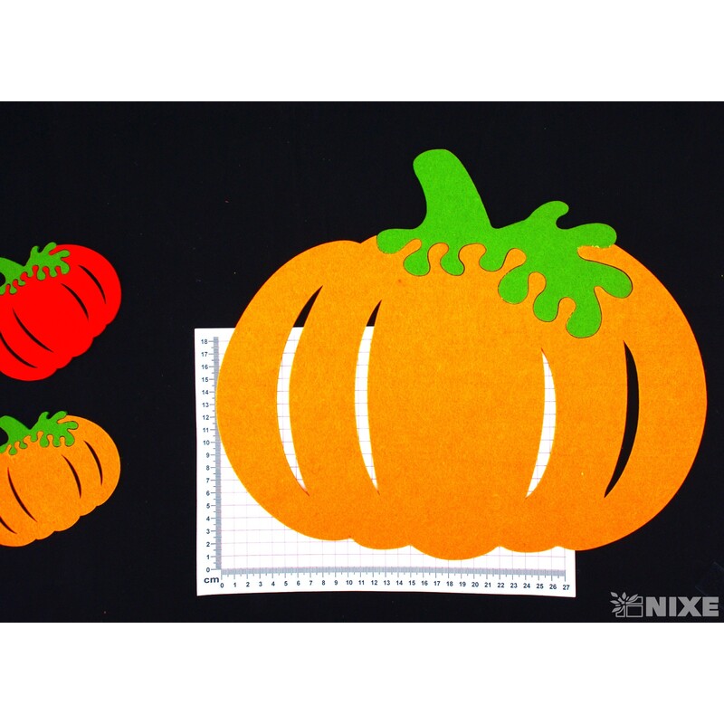 DEKORACE FILC 32x37cm 2ks*MIX BAREV