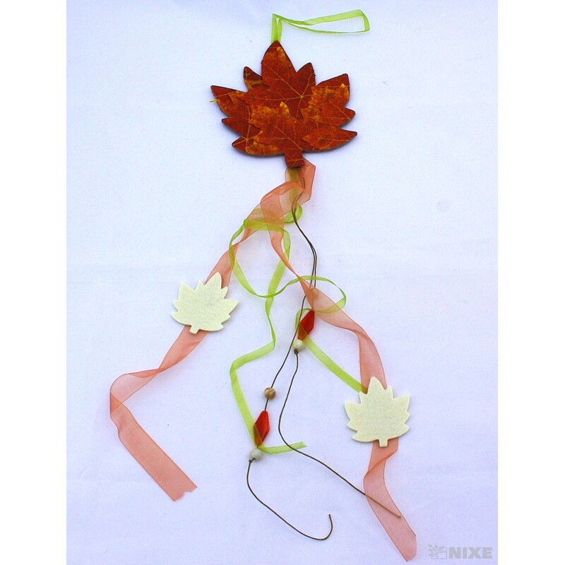 ZÁVĚS LIST 4ks 15x70cm*MIX BAREV