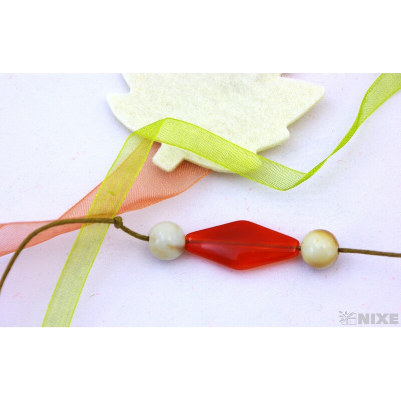 ZÁVĚS LIST 4ks 15x70cm*MIX BAREV