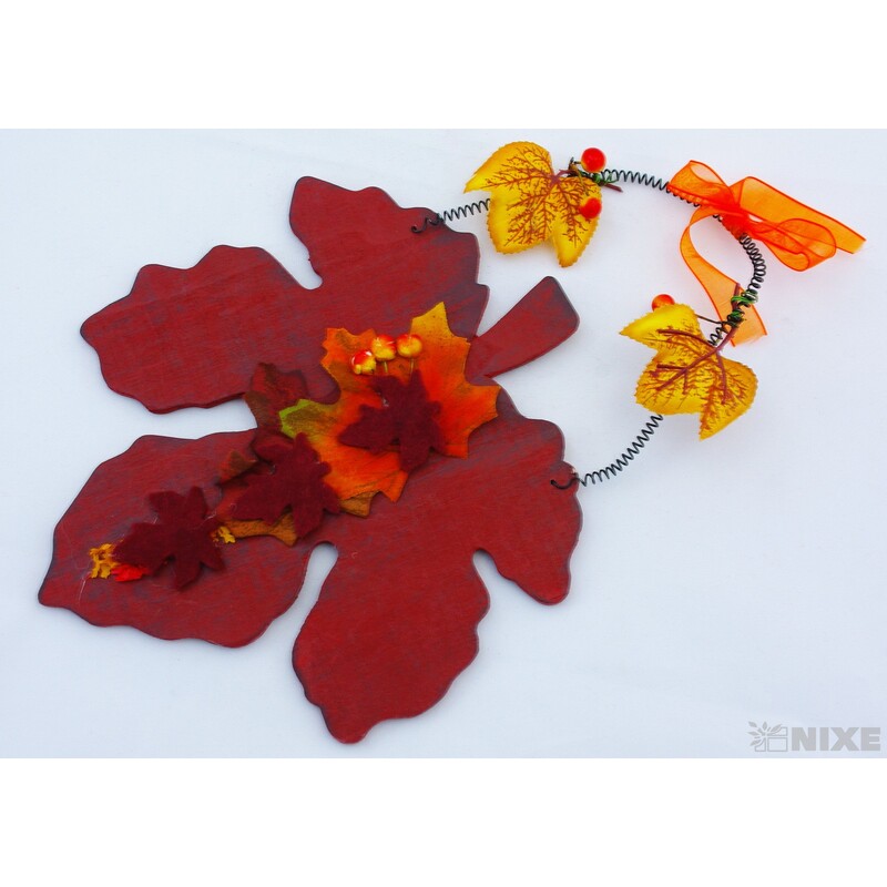 ZÁVĚS LIST 20x30cm*MIX BAREV