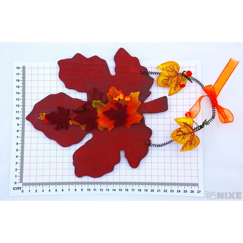 ZÁVĚS LIST 20x30cm*MIX BAREV