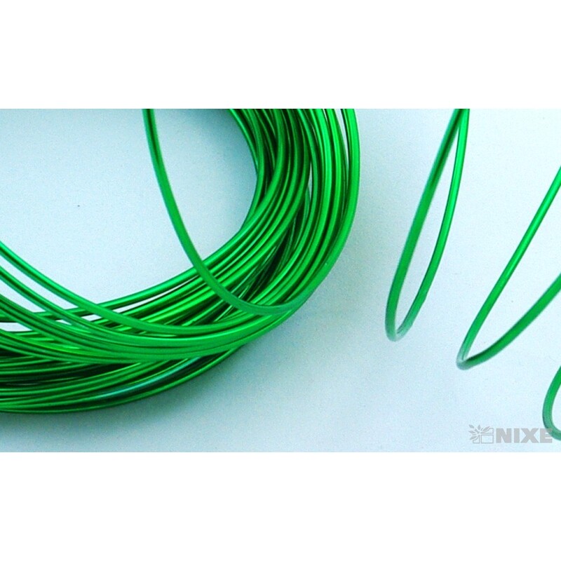 DRÁT HLINÍKOVÝ 2mmx10m*ZELENÁ