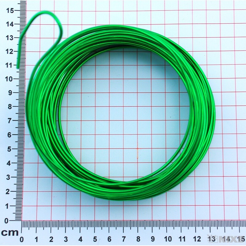 DRÁT HLINÍKOVÝ 2mmx10m*ZELENÁ