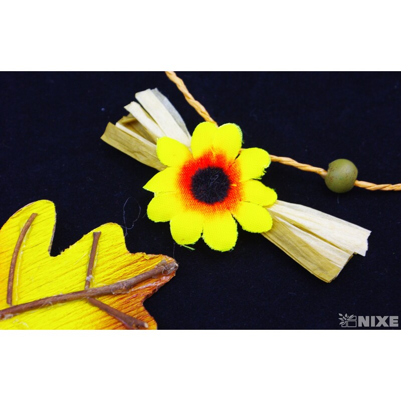 GIRLANDA LIST 10x150cm*MIX BAREV