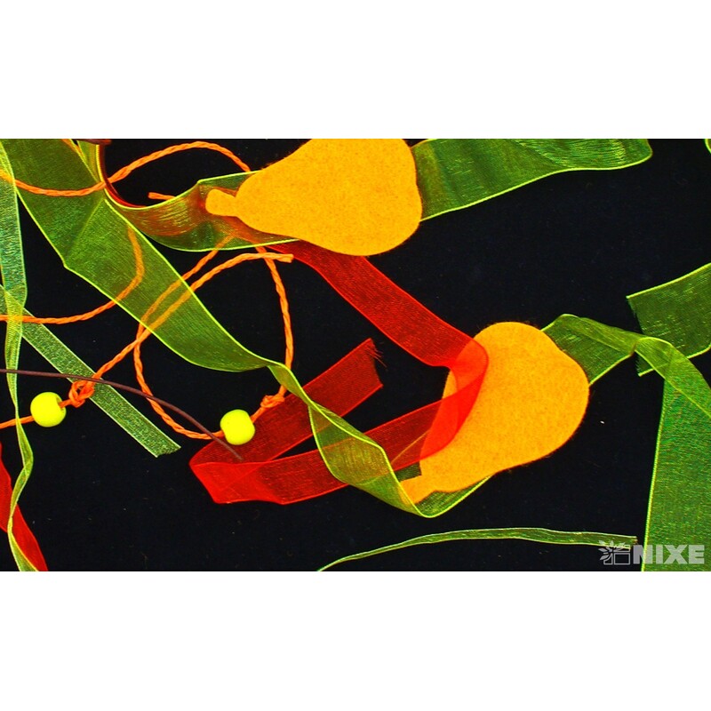 ZÁVĚS FILC HRUŠKA 5ks 22x60cm*MIX BAREV