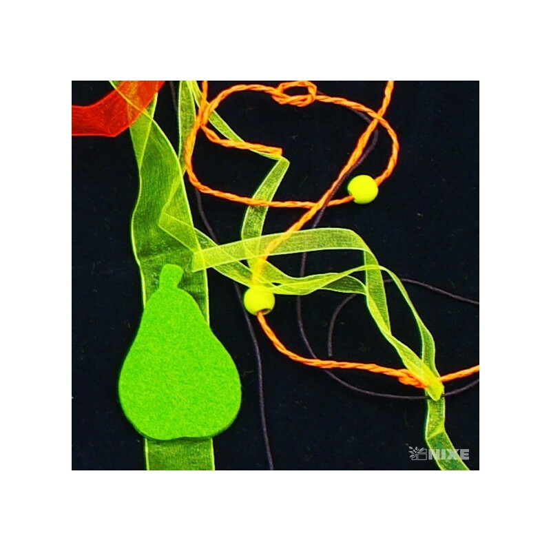 ZÁVĚS FILC HRUŠKA 5ks 22x60cm*MIX BAREV