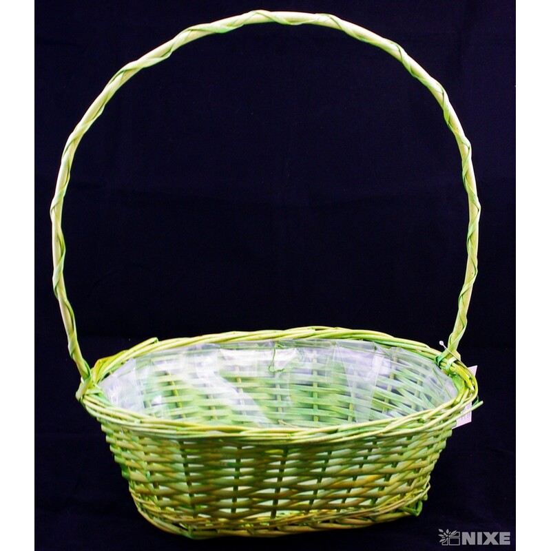 KOŠ PROUTĚNÝ 23x44x12cm*PŘÍRODNÍ