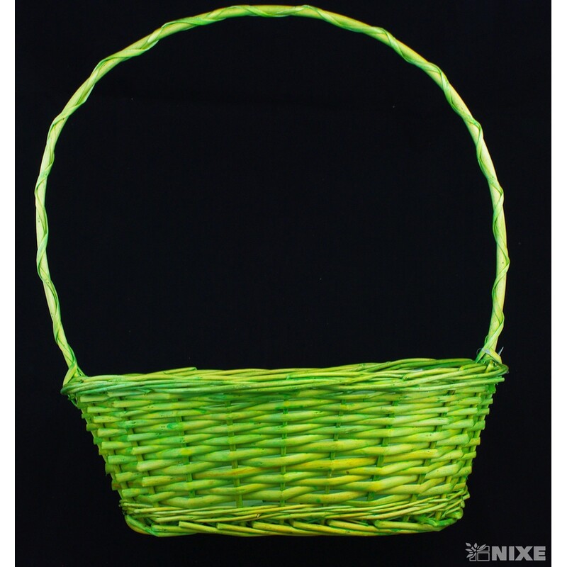 KOŠ PROUTĚNÝ 23x44x12cm*PŘÍRODNÍ