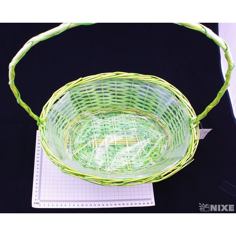 KOŠ PROUTĚNÝ 23x44x12cm*PŘÍRODNÍ