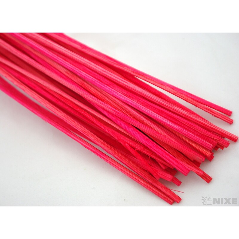 RATTAN ROVNÝ 3mmx1m*RŮŽOVÁ TM.