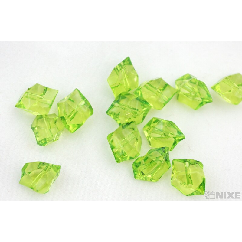 KAMÍNKY 15x17mm 45g S DIRKOU*ZELENÁ