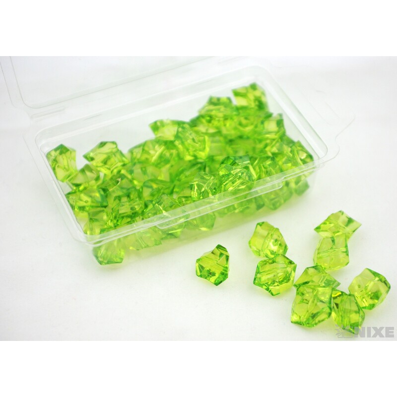 KAMÍNKY 15x17mm 45g S DIRKOU*ZELENÁ