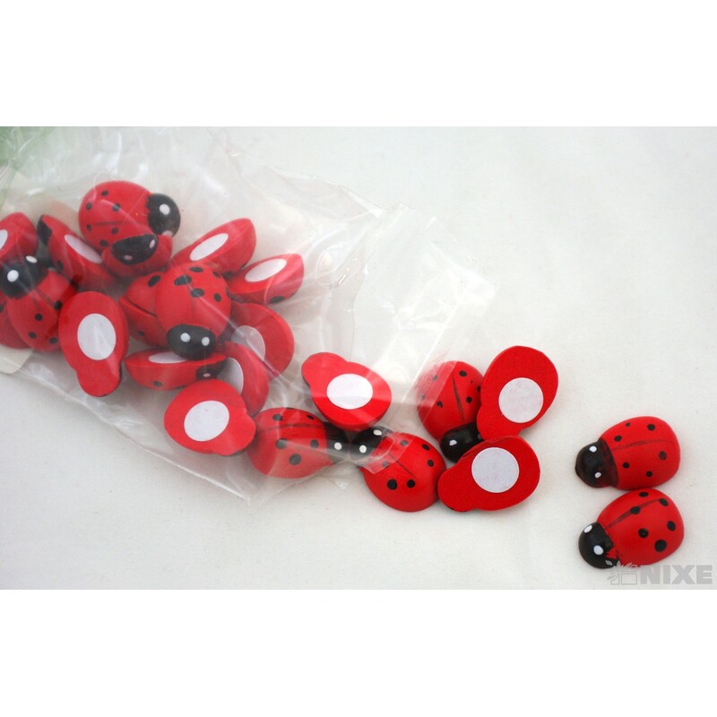 BERUŠKA NALEP 1,5cm 24ks*ČERVENÁ