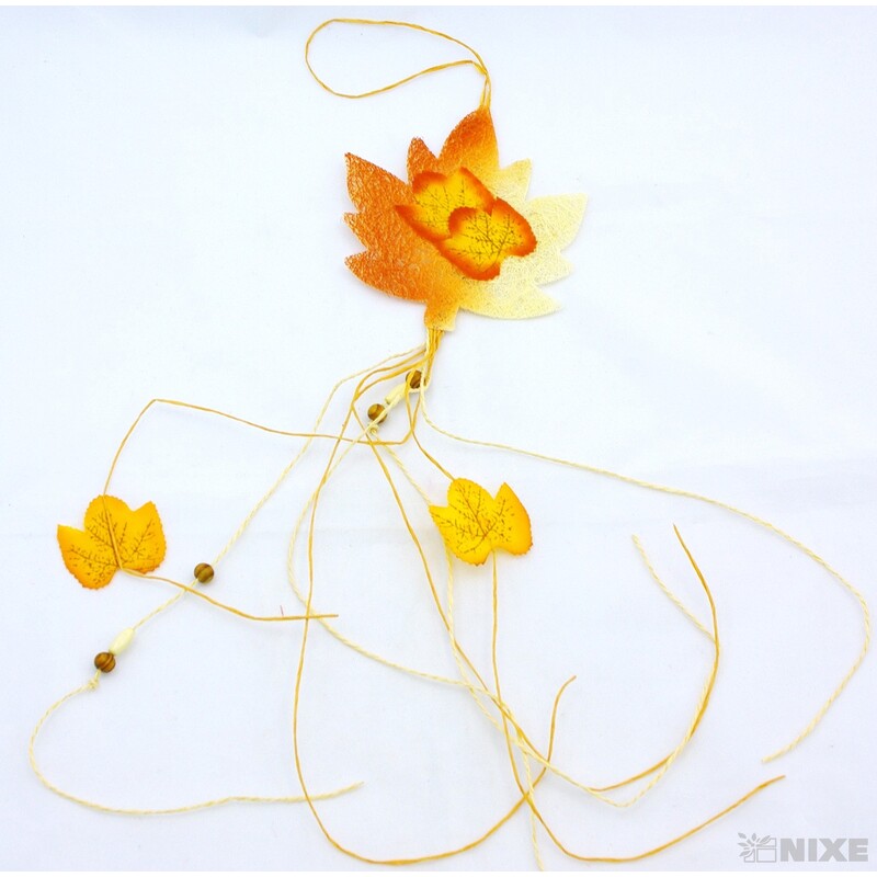 ZÁVĚS LIST 4ks 14x70cm*MIX BAREV