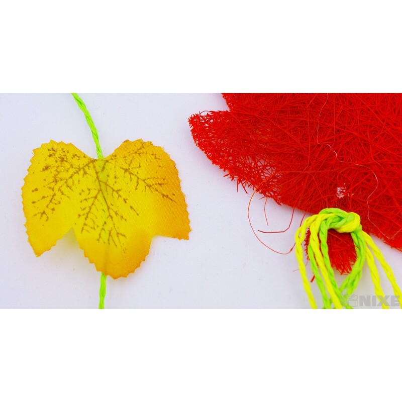 ZÁVĚS LIST 4ks 14x70cm*MIX BAREV