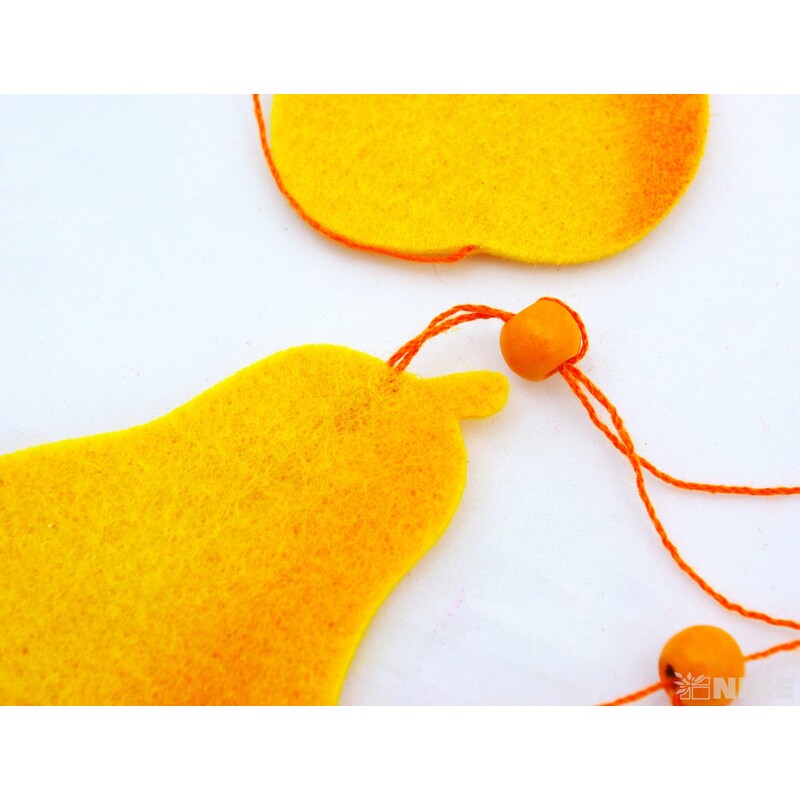 GIRLANDA HRUŠKA 8x120cm*MIX BAREV