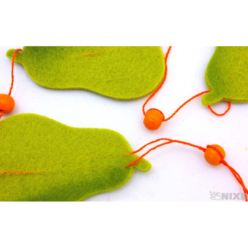 GIRLANDA HRUŠKA 8x120cm*MIX BAREV