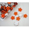 KVÍTEK AKRYL 1,5cm 100ks NALEPOVACÍ*ORANŽOVÁ