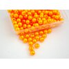 KORÁLKY 8mm 45g*ORANŽOVÁ