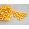 KORÁLKY 6mm 50g*ŽLUTÁ