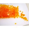 KORÁLKY 6mm 50g ČIRÉ*ORANŽOVÁ
